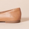 Amazon Essentials Women’s Loafer Flat(Camel Faux Leather)