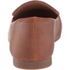 Amazon Essentials Women’s Loafer Flat(Chestnut Brown Faux Leather)
