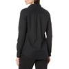 Amazon Essentials Women’s Long Sleeve Button Down Stretch Oxford Shirt (Available in Plus Size)(Black)
