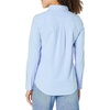Amazon Essentials Women’s Long Sleeve Button Down Stretch Oxford Shirt (Available in Plus Size)(Blue)