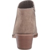 Amazon Essentials Women’s Low Heel Ankle Boots with Side Zipper, Stacked Block Heel(Taupe)