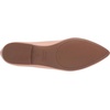 Amazon Essentials Women’s Pointed-Toe Ballet Flats(Blush)