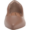 Amazon Essentials Women’s Pointed-Toe Ballet Flats(Brown)