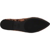 Amazon Essentials Women’s Pointed-Toe Ballet Flats(Brown Leopard)