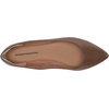 Amazon Essentials Women’s Pointed-Toe Ballet Flats(Chocolate)