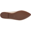 Amazon Essentials Women’s Pointed-Toe Ballet Flats(Gold)