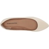 Amazon Essentials Women’s Pointed-Toe Ballet Flats(Ivory)