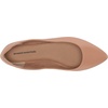 Amazon Essentials Women’s Pointed-Toe Ballet Flats(Light Camel)