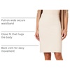 Amazon Essentials Women’s Ponte Pull-On Fitted Pencil Skirt, Business Casual, Everyday Wear(Sand)