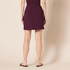Amazon Essentials Women’s Ponte Pull-On Mini Length A-Line Skirt(Burgundy)