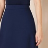 Amazon Essentials Women’s Ponte Pull-On Mini Length A-Line Skirt(Navy)