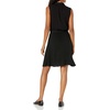 Amazon Essentials Women’s Sleeveless Summer Shirtdress, Relaxed-Fit Woven Lightweight Dress, Knee Length(Black)