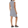 Amazon Essentials Women’s Sleeveless Summer Shirtdress, Relaxed-Fit Woven Lightweight Dress, Knee Length(Navy White Petals)