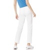 Amazon Essentials Women’s Slim Fit Straight Leg Stretch Twill Chino Pant(Bright White)