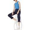 Amazon Essentials Women’s Slim Fit Straight Leg Stretch Twill Chino Pant(Navy)