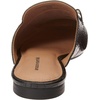 Amazon Essentials Women’s Slip-on Backless Buckle Mule Loafer, Beige Crocodile Leather(Black Crocodile Print)