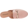 Amazon Essentials Women’s Slip-on Backless Buckle Mule Loafer, Beige Crocodile Leather(Dusty Rose)