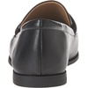 Amazon Essentials Women’s Soft Almond Toe Loafer(Black Faux Leather)