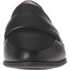 Amazon Essentials Women’s Soft Almond Toe Loafer(Black Faux Leather)