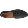 Amazon Essentials Women’s Soft Almond Toe Loafer(Black Faux Leather)