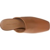 Amazon Essentials Women’s Square Toe Slip On Heeled Mules, Backless, Non Slip(Tan)