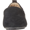 Amazon Essentials Women’s Square Toe Soft Slip-On Loafer(Black Microsuede)