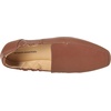 Amazon Essentials Women’s Square Toe Soft Slip-On Loafer(Chestnut Brown Faux Leather)