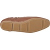 Amazon Essentials Women’s Square Toe Soft Slip-On Loafer(Chestnut Brown Faux Leather)