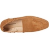 Amazon Essentials Women’s Square Toe Soft Slip-On Loafer(Tan Microsuede)