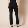 Amazon Essentials Women’s Stretchy Ponte Pull-On High Rise Ankle Length Pant(Black)