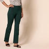 Amazon Essentials Women’s Stretchy Ponte Pull-On High Rise Ankle Length Pant(Dark Green)