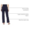 Amazon Essentials Women’s Stretchy Ponte Pull-On High Rise Ankle Length Pant(Navy)