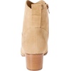 Amazon Essentials Women’s Western Ankle Boots with Stacked Heel, Memory Foam Insole, Non Slip(Tan)