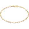 Amazon Essentials 14K Paperclip Chain Bracelet(Yellow Gold)
