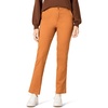 Amazon Essentials Women’s High-Rise Slim-Fit Full-Length Straight-Leg Khaki Pant(Caramel)