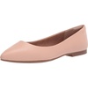 Amazon Essentials Women’s Pointed-Toe Ballet Flats(Blush)