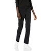 Amazon Essentials Women’s Slim Fit Straight Leg Stretch Twill Chino Pant(Black)