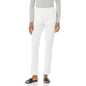 Amazon Essentials Women’s Bi-Stretch Full Length Straight Leg Pant(Ivory)