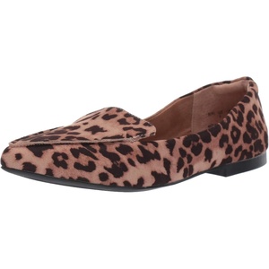 Amazon Essentials Women’s Loafer Flat(Rose Leopard)