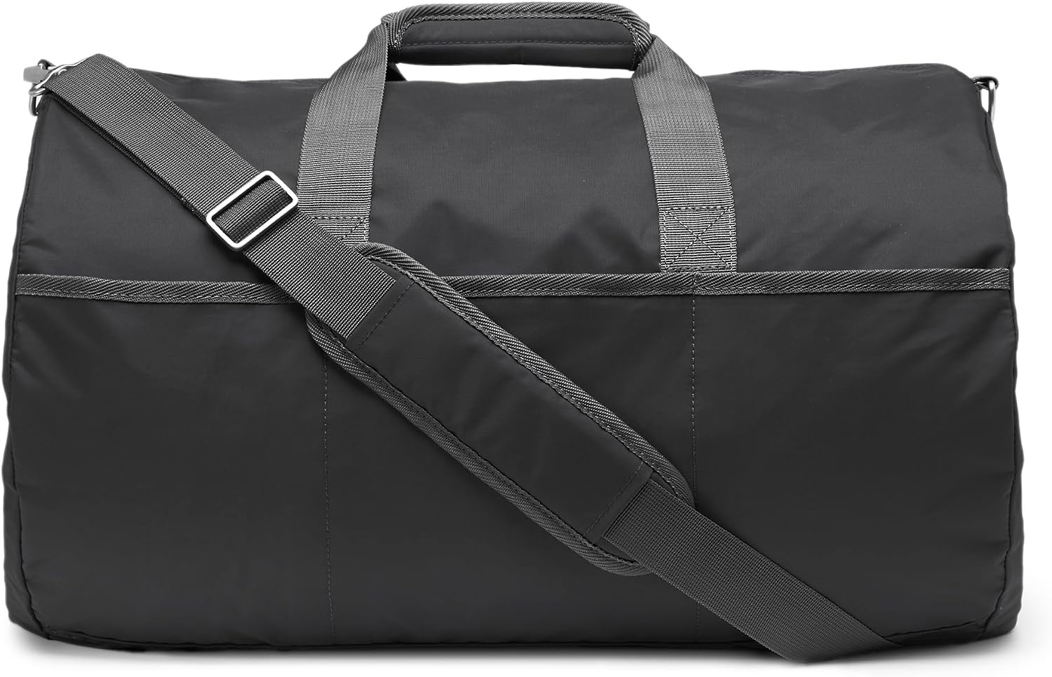image:imageAmazon Essentials Extra Large Foldable Nylon Duffel Bag for TravelStorage with Zippered Pockets 324 150L 50LBS Capacity Red Previously Amazon BasicsBlack