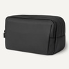 Amazon Essentials Large Travel Toiletry Bag, Dopp Kit, 10.2″ L x 4.7″ W x 5.9″ H, Multiple Pockets, High-Grade Fabric, Black