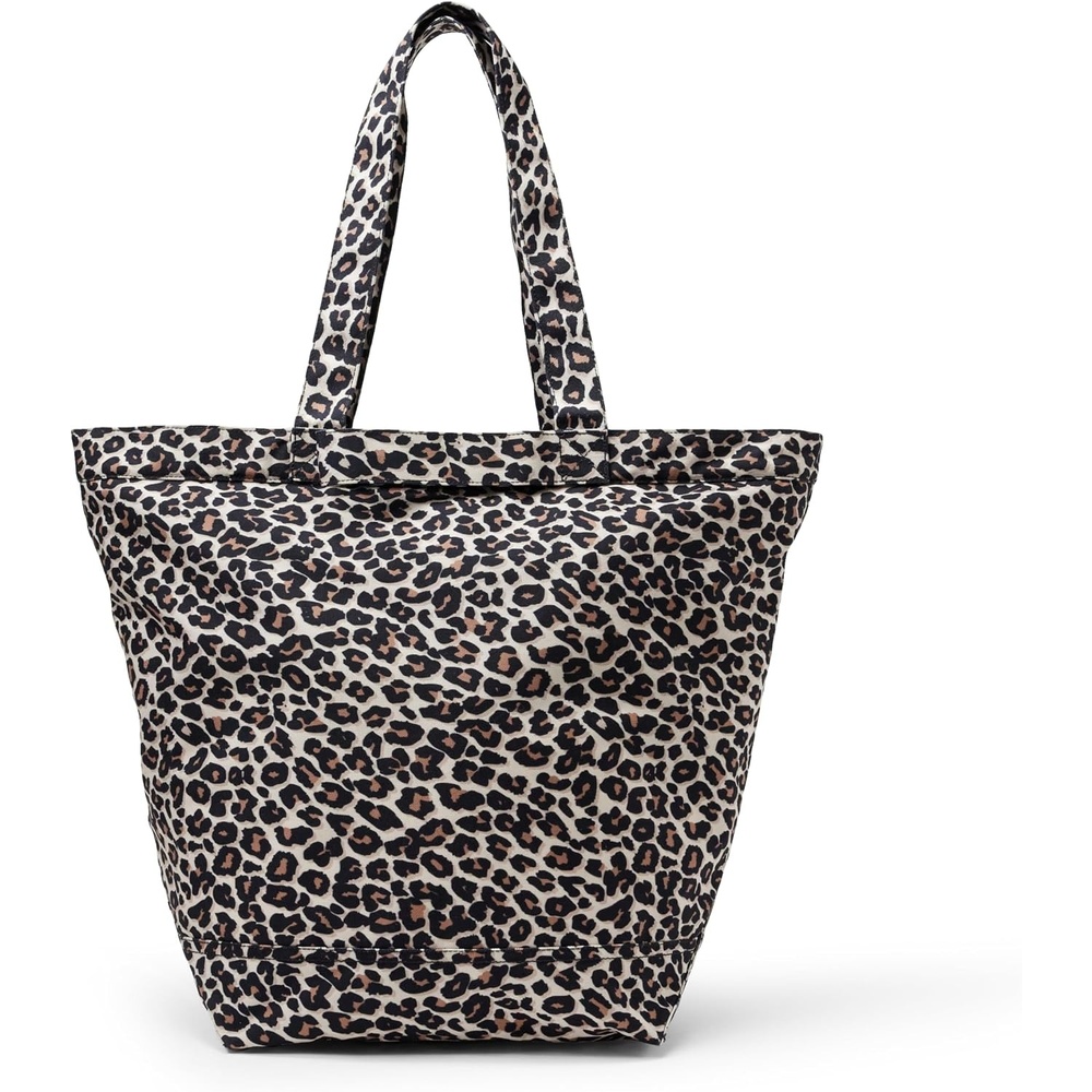 image:imageAmazon Essentials Womens Extra Large Overnight Travel Tote Bag Olive One SizeTan Leopard