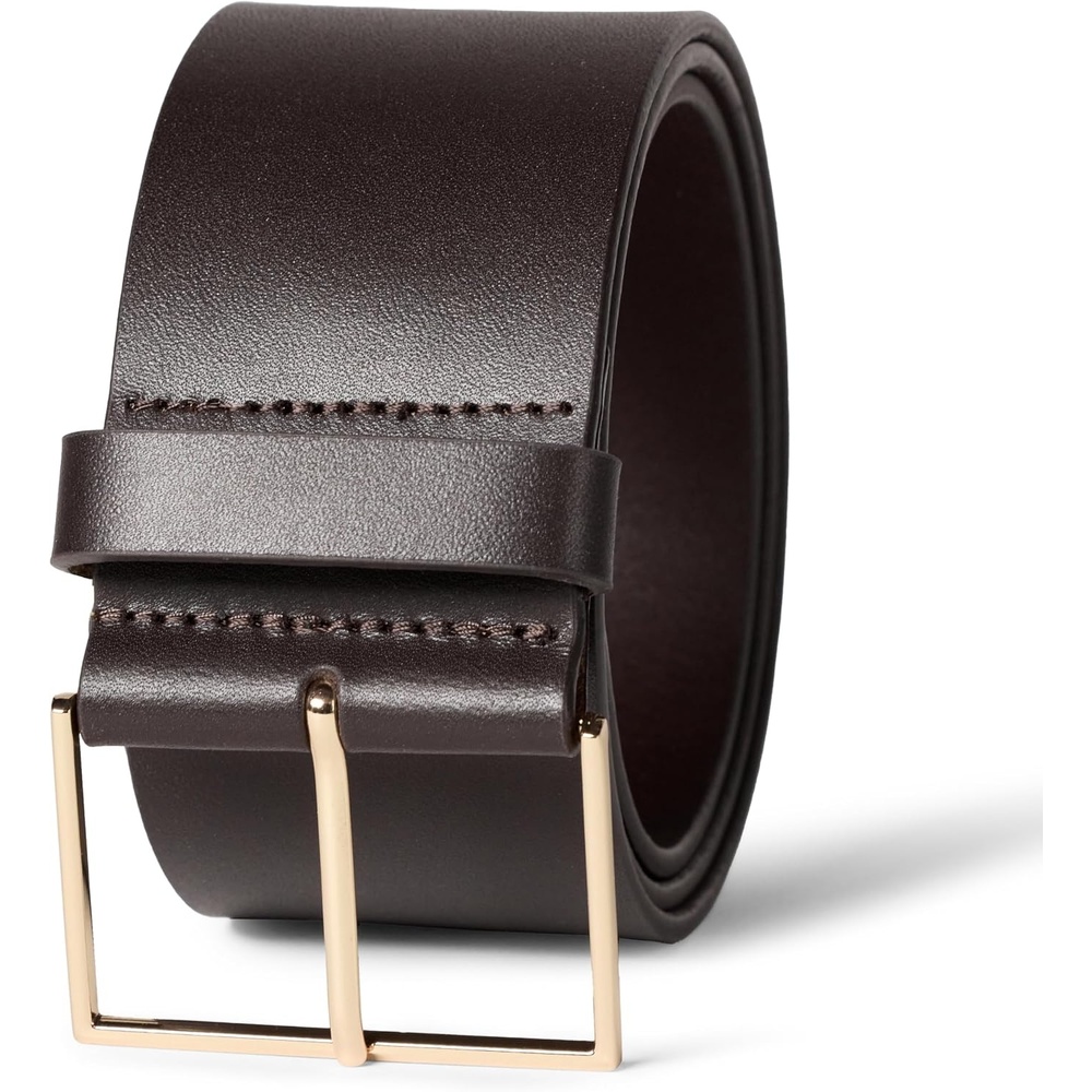 image:imageAmazon Essentials Womens Wide Leather Waist BeltBrown