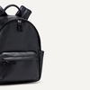 Amazon Essentials AE – Accessories Women’s Faux Leather Small Backpack Bag(Black)