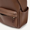 Amazon Essentials AE – Accessories Women’s Faux Leather Small Backpack Bag(Brown)