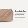 Amazon Essentials Women’s Boxy Crossbody Bag(Beige)