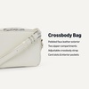 Amazon Essentials Women’s Boxy Crossbody Bag(Ecru)
