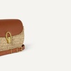 Amazon Essentials Women’s Crossbody Flap Bag with Adjustable Strap and Internal Pocket(Chestnut Brown)