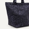 Amazon Essentials Women’s Extra Large Overnight Travel Tote Bag, Olive, One Size(Black Animal Print)