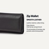 Amazon Essentials Women’s Long Flap Continental Leather Wallet with Snap Closure, Black, One Size(Dark Brown)